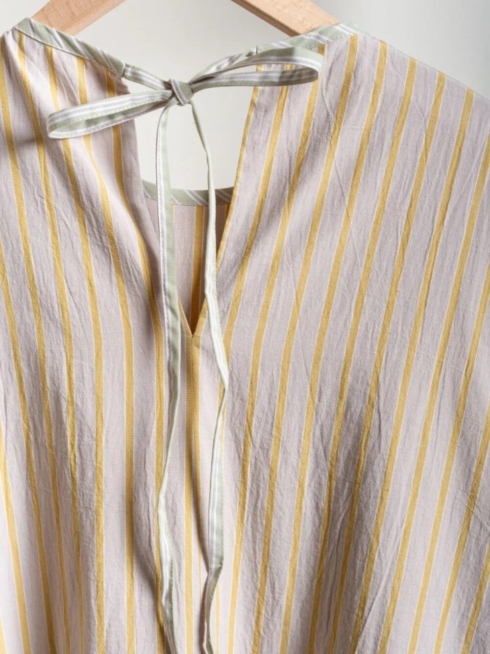 NWT Cawley Genevieve Dress Cotton Sun Gray M - Picture 5 of 10